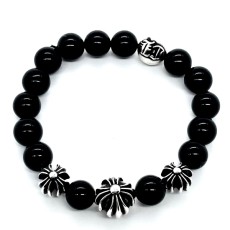 크롬하츠 오닉스 크로스볼 팔찌 【매장가 150만원대】