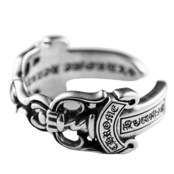 크롬하츠 더블 대거 오픈링 【매장-리셀가 120만원대】