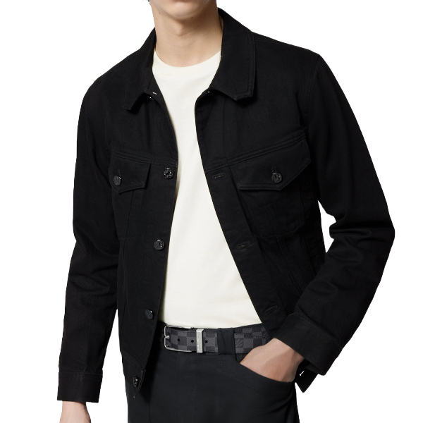 루이비통 모노그램 블랙 데님자켓 - 잔디집 공장 【매장 - 리셀가 280만원대】