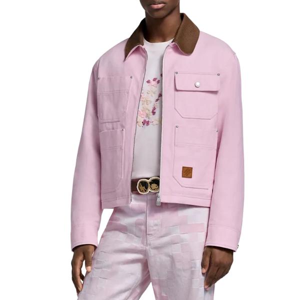 루이비통 워크웨어 핑크 자켓 - 잔디집 공장 【매장 - 리셀가 520만원대】