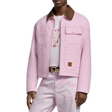 루이비통 워크웨어 핑크 자켓 - 잔디집 공장 【매장 - 리셀가 520만원대】