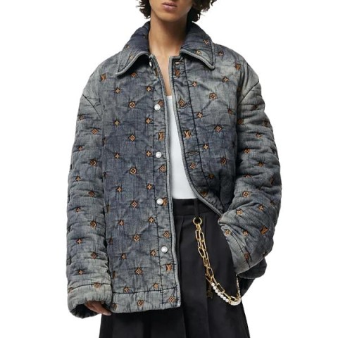 루이비통 페디드 데님 셔츠 - 잔디집 공장 【매장 - 리셀가 560만원대】