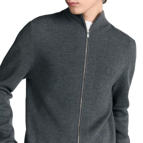 디올 집업 스웨터 2 COLOR - 잔디집 공장 【매장 - 리셀가 280만원대】