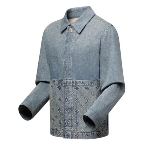 루이비통 업사이클 데님 자켓 - V 공장 【매장 - 리셀가 350만원대】
