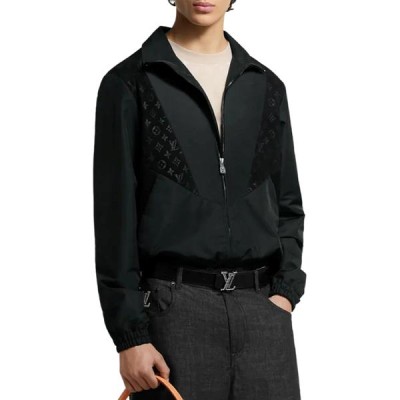 루이비통 레더 믹스 트랙 자켓 - V 공장 【매장 - 리셀가 660만원대】