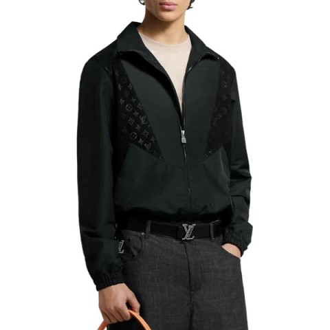 루이비통 레더 믹스 트랙 자켓 - V 공장 【매장 - 리셀가 660만원대】