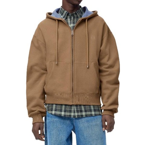 로에베 브라운 후드집업 - 잔디집 공장 【매장 - 리셀가 190만원대】